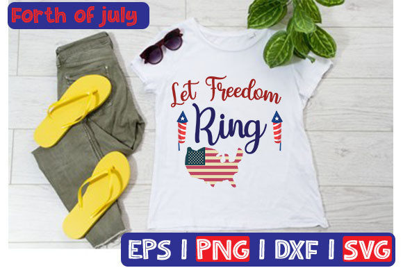 Let Freedom Ring Graphics & T-Shirt Designs