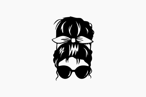 Messy Bun Momlife: Graphics for Crafts & Creative Brands