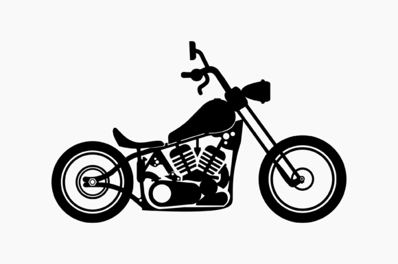 Motorcycle Graphics for Crafts and Small Business Branding