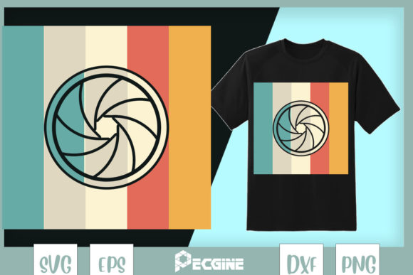 Vintage Photography Color Palett for T-Shirt Designs & Graphics